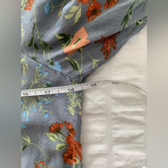 Floral Blue Dress - Picture 10 of 16